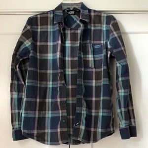 Vans men’s button down shirt M